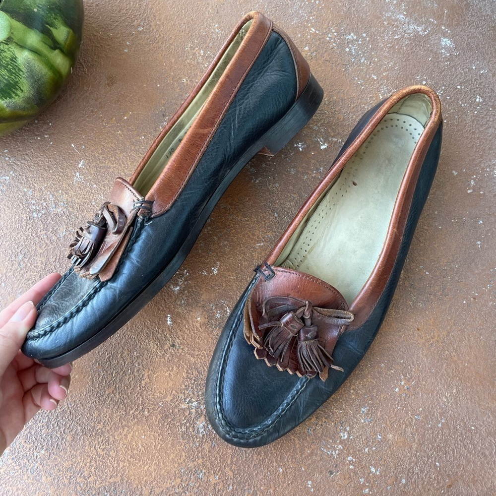 MaxLemari Cortina leather loafers